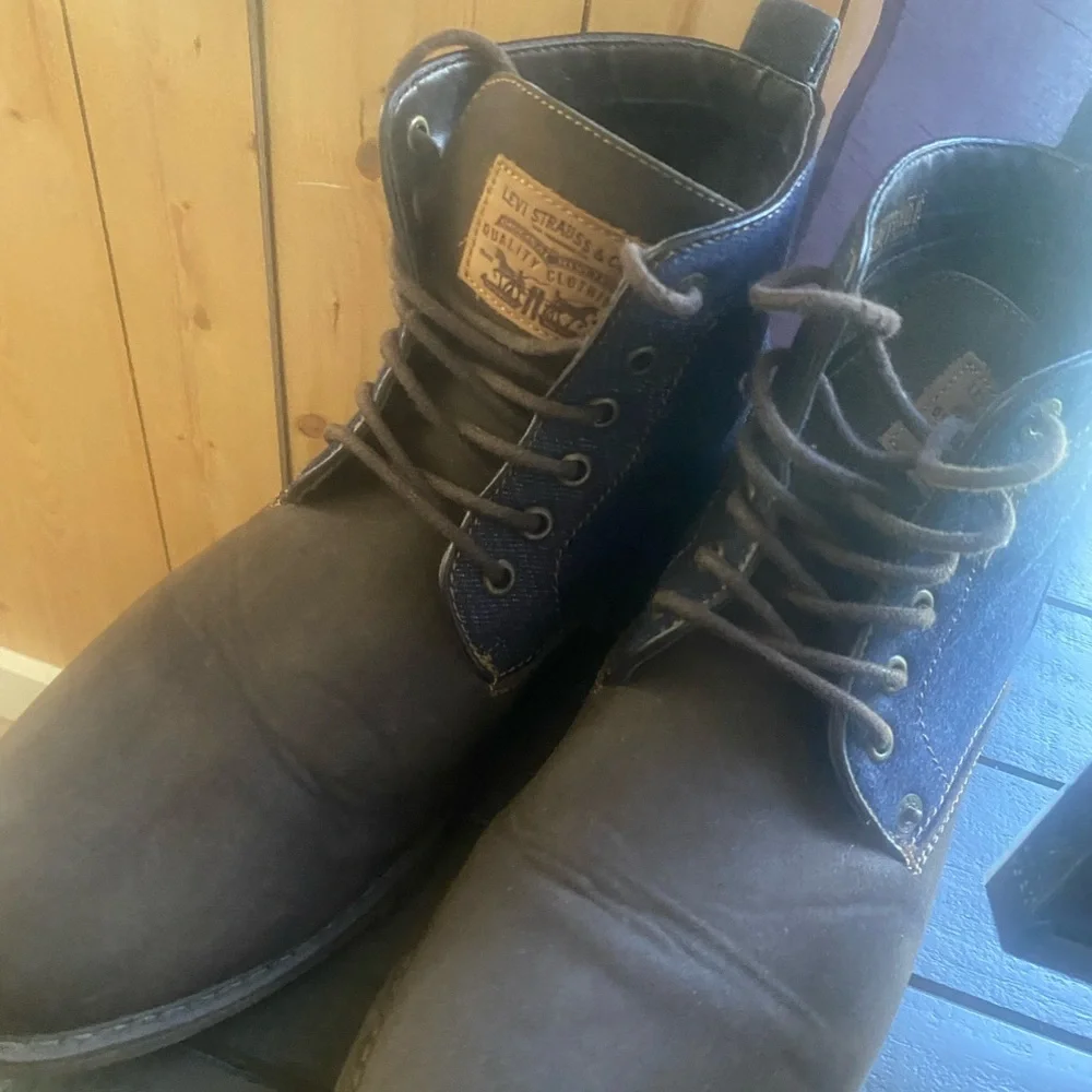 Men Levi's  Denim and Brown Booties